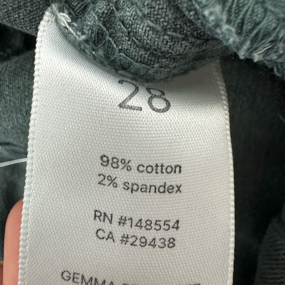 Anthropologie unpublished Gemma Wide-leg Mod Sailor Pants seawater Size 28 - Picture 11 of 12